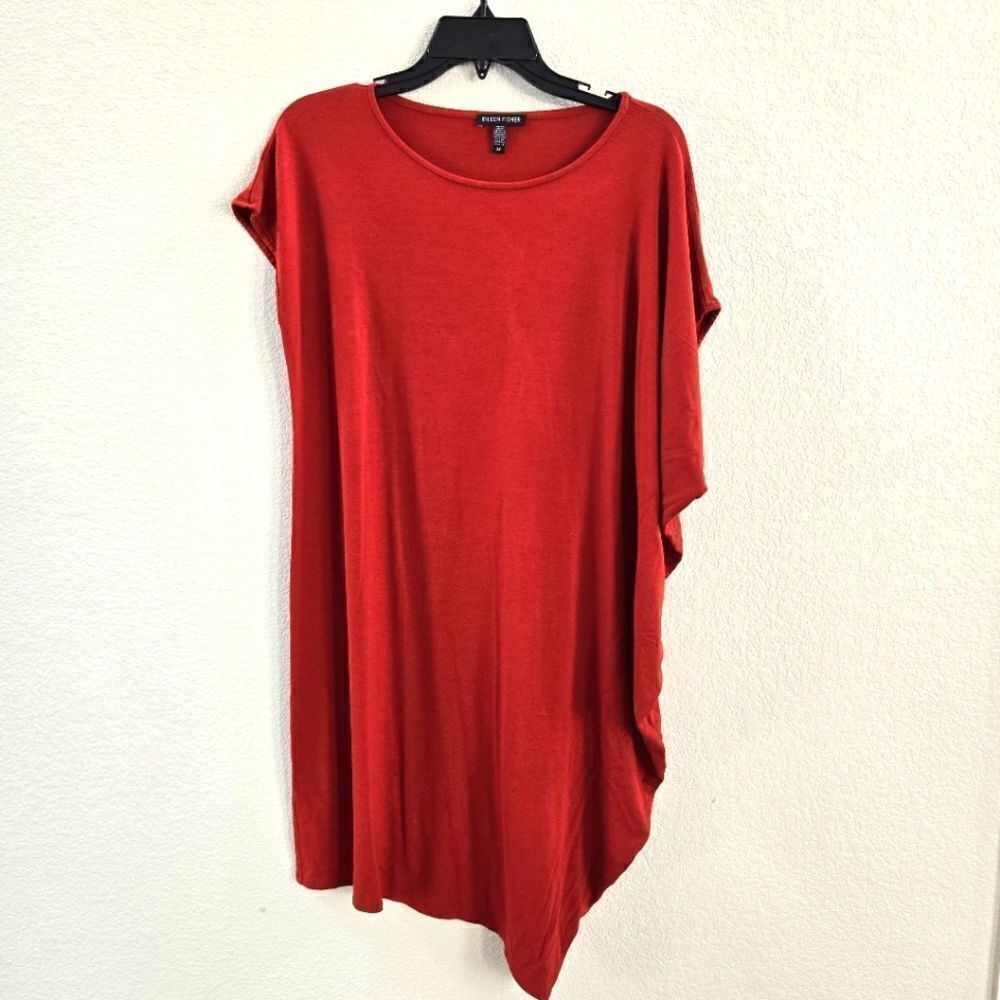 Eileen Fisher Asymmetric mini dress size S